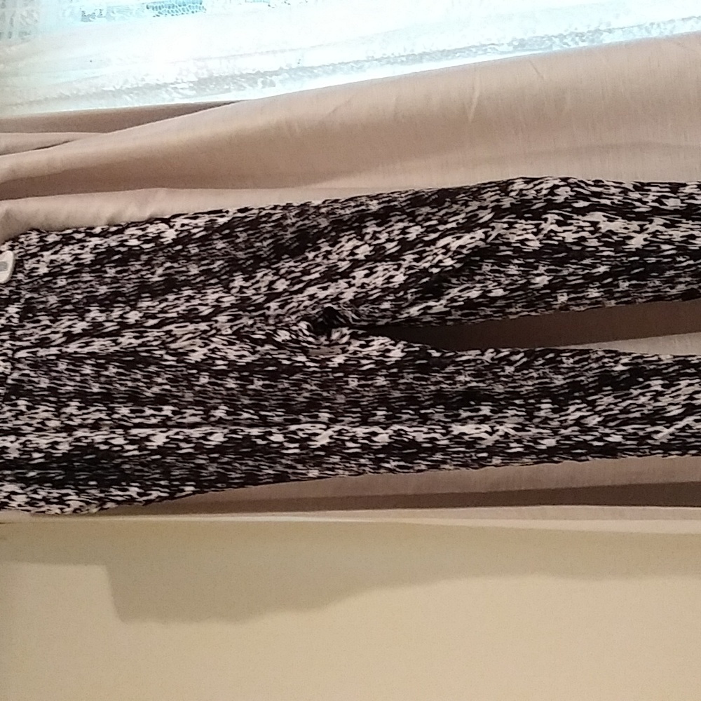 H&M zebra print pants